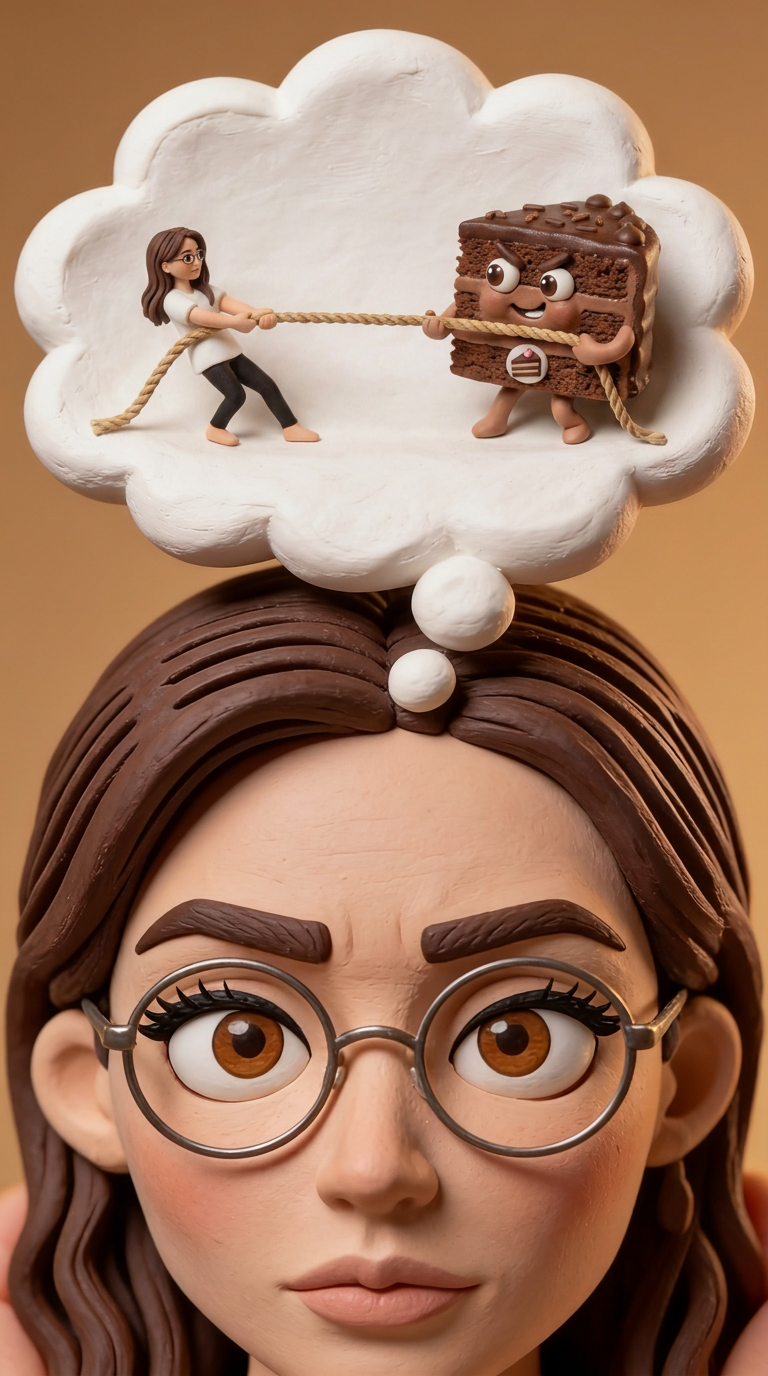 A hook frame where the expression is prompted as specific face mechanics