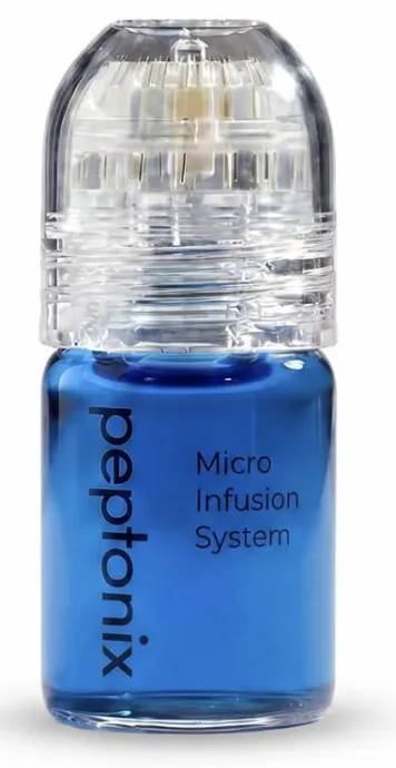 Their product, in blue
