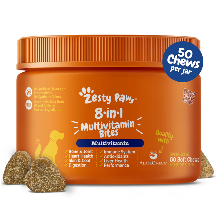 Zesty Paws 8-in-1 Multivitamin Bites